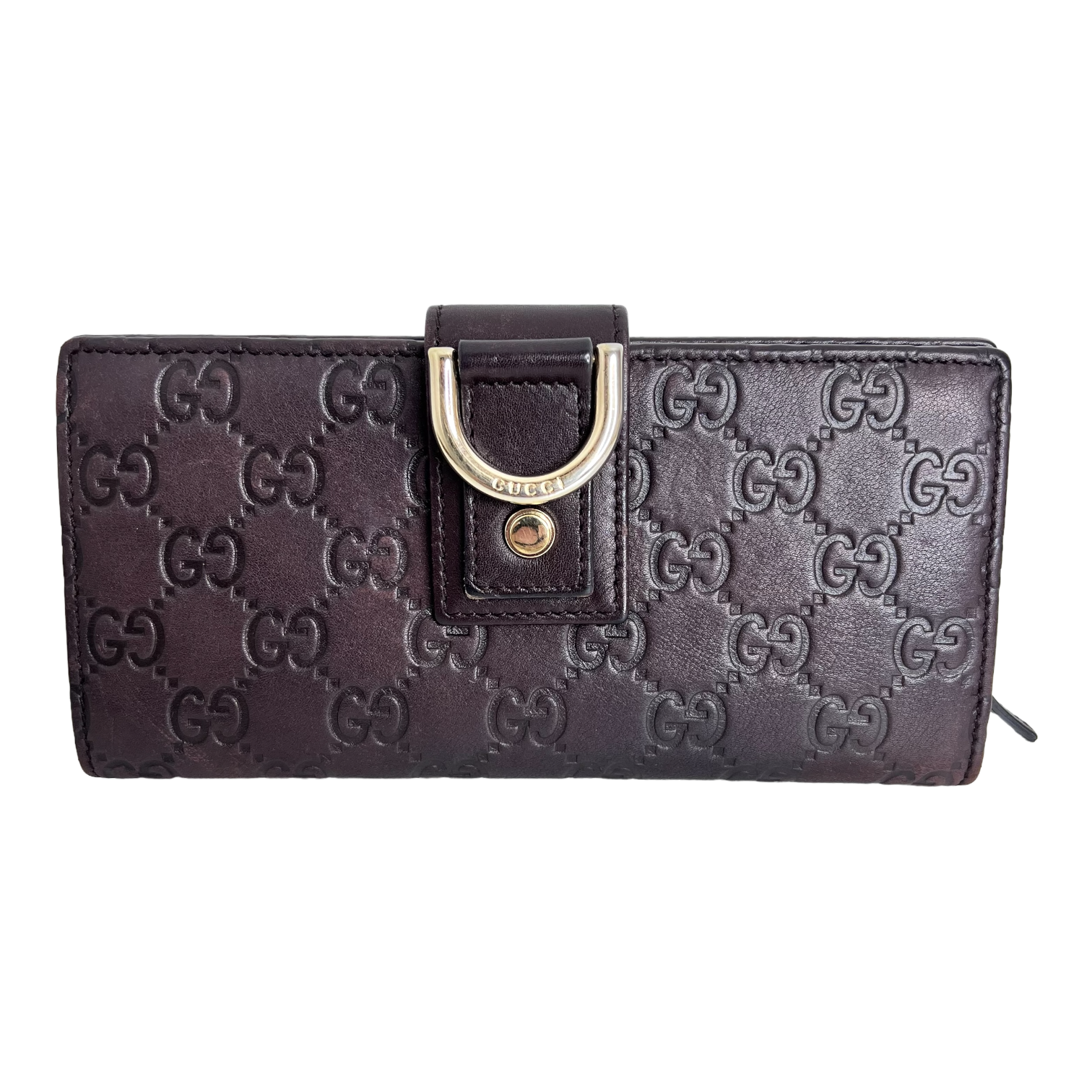 Brown GG Guccisima Wallet