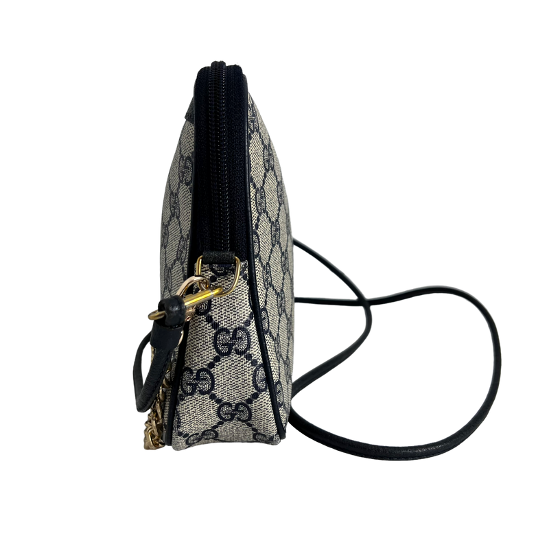 Navy GG Supreme Crossbody