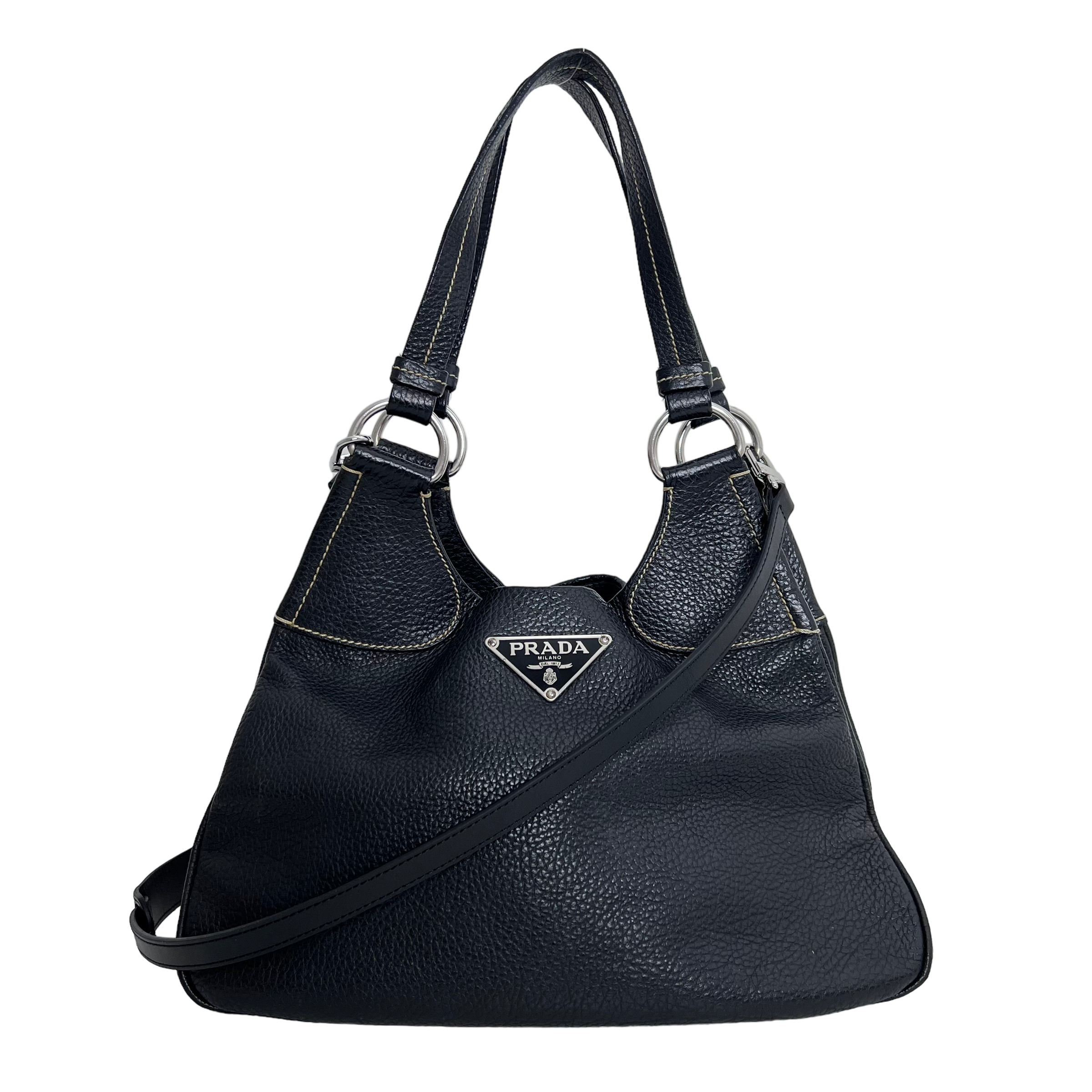 Leather Hobo Bag