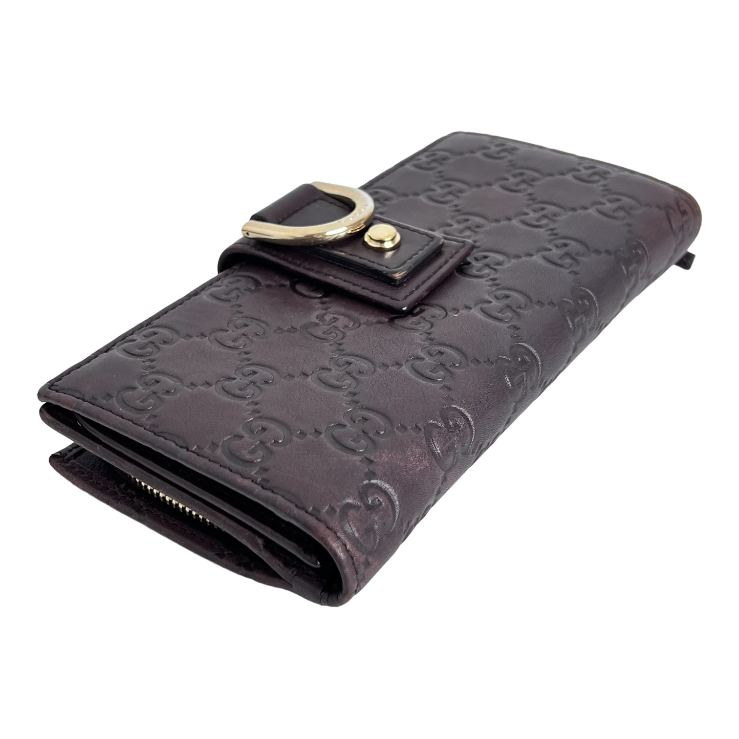 Brown GG Guccisima Wallet