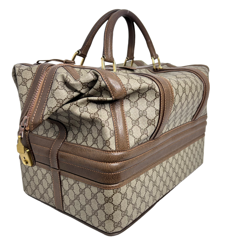 Vintage GG Supreme Travel Bag