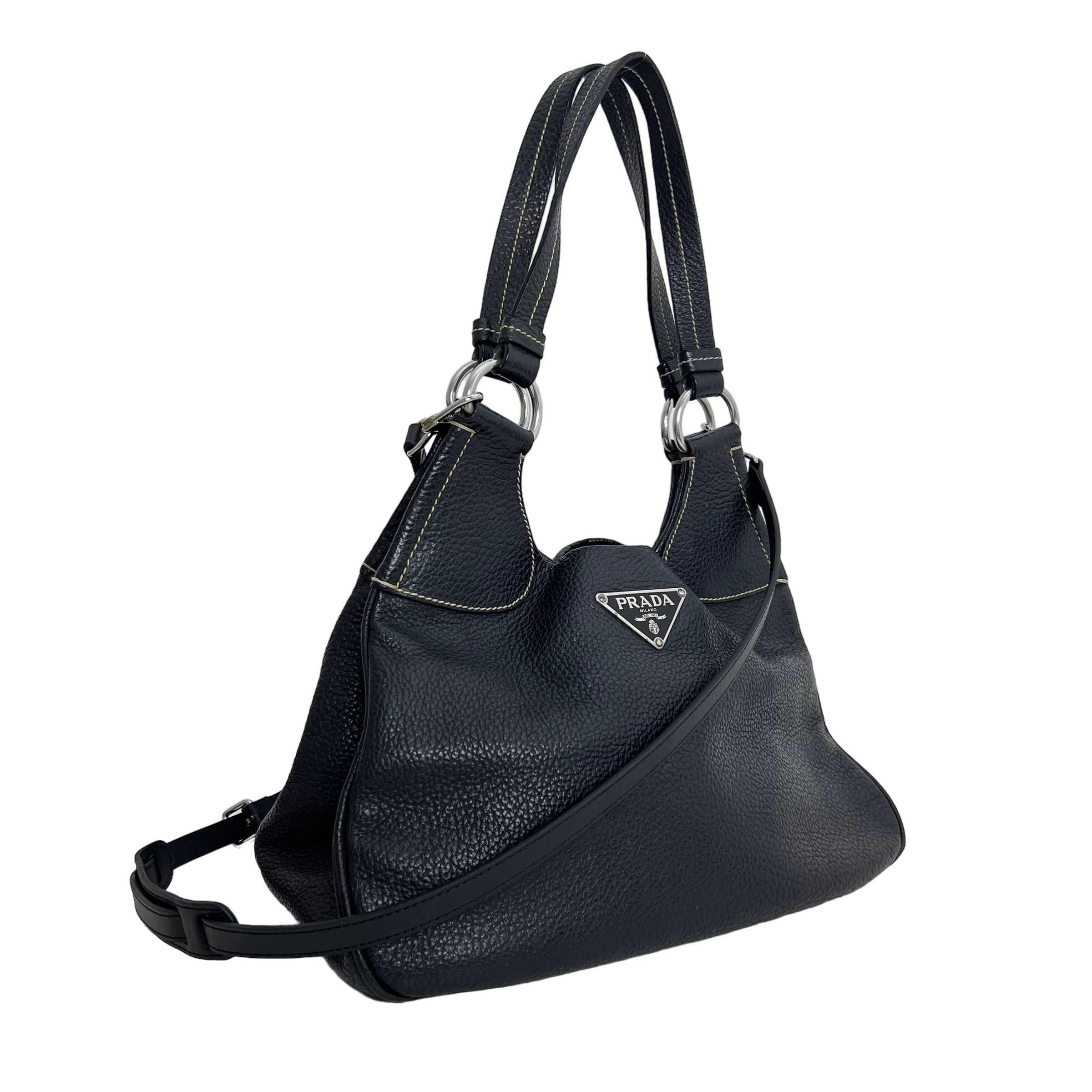 Leather Hobo Bag