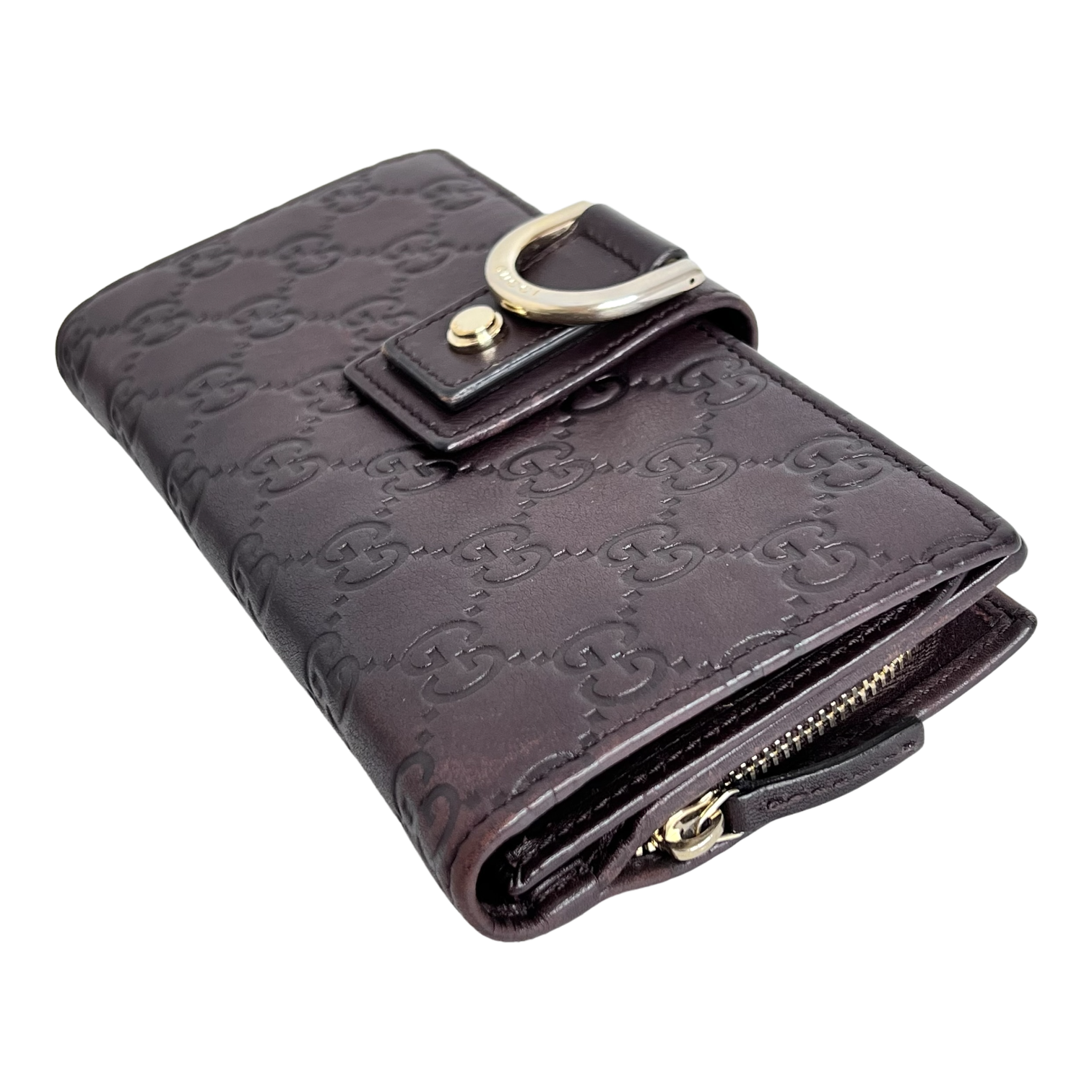 Brown GG Guccisima Wallet