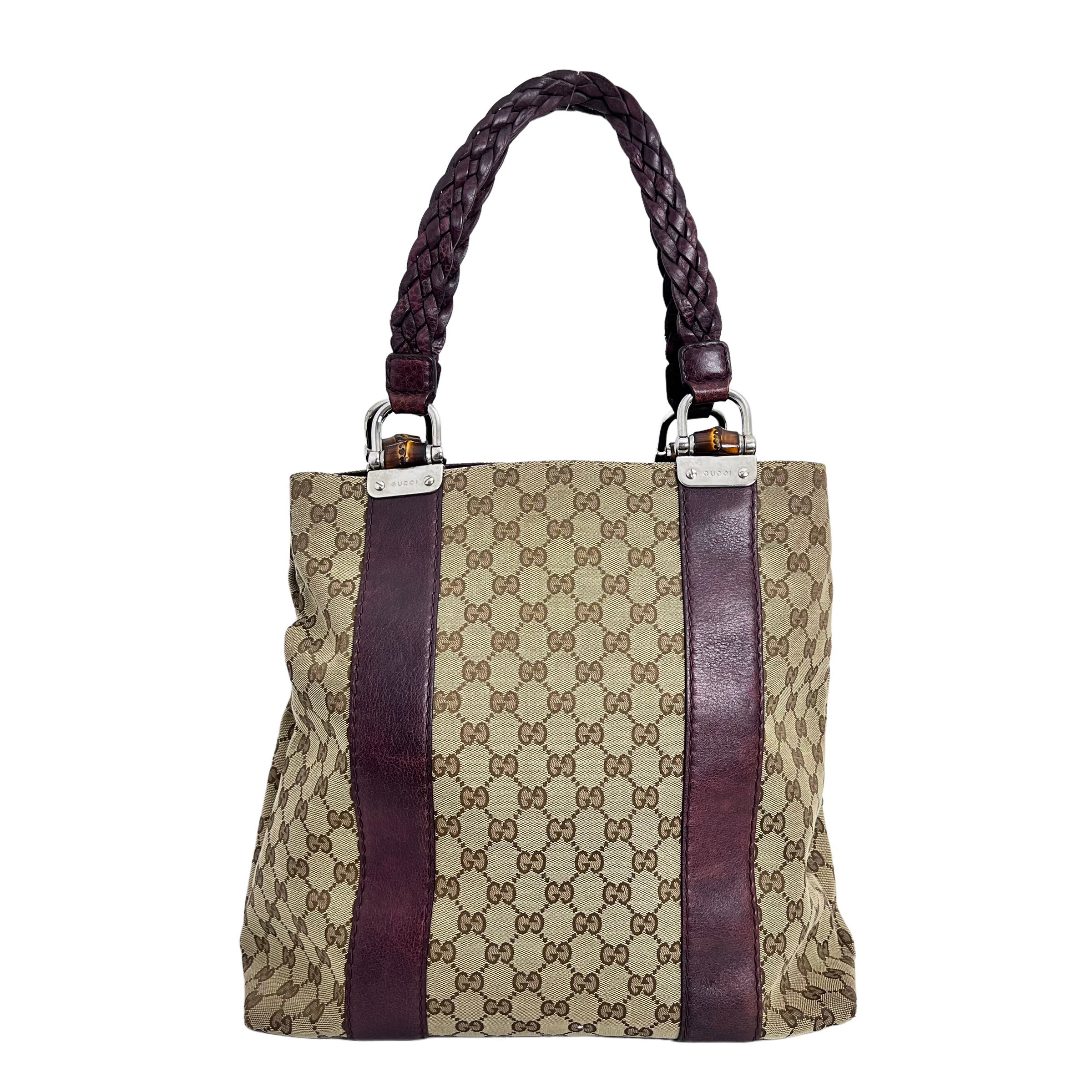 Braided Bamboo Tote