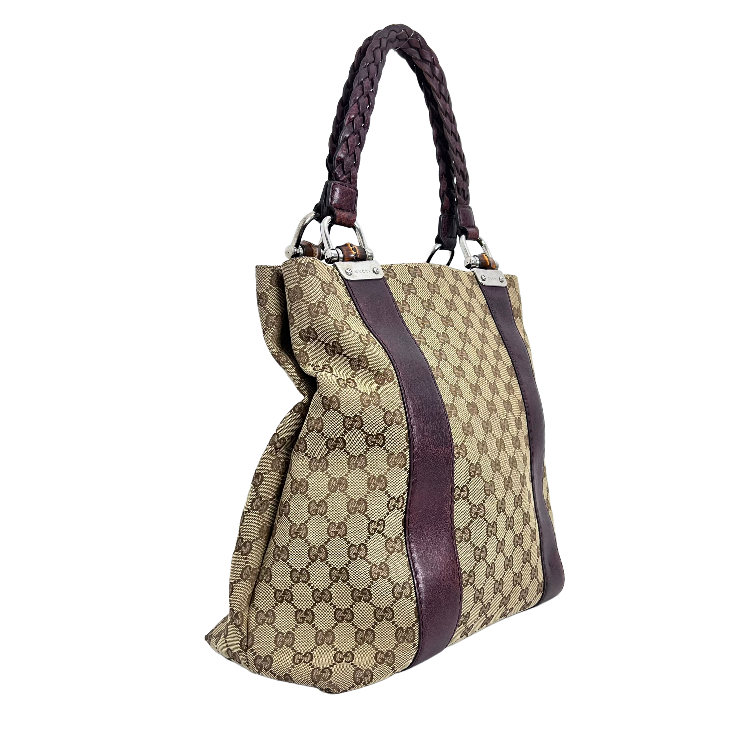 Braided Bamboo Tote