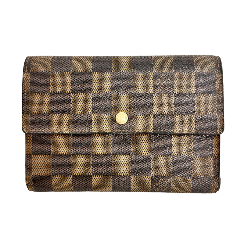 Damier Ebene Travel Wallet