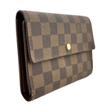 Damier Ebene Travel Wallet