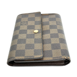 Damier Ebene Travel Wallet