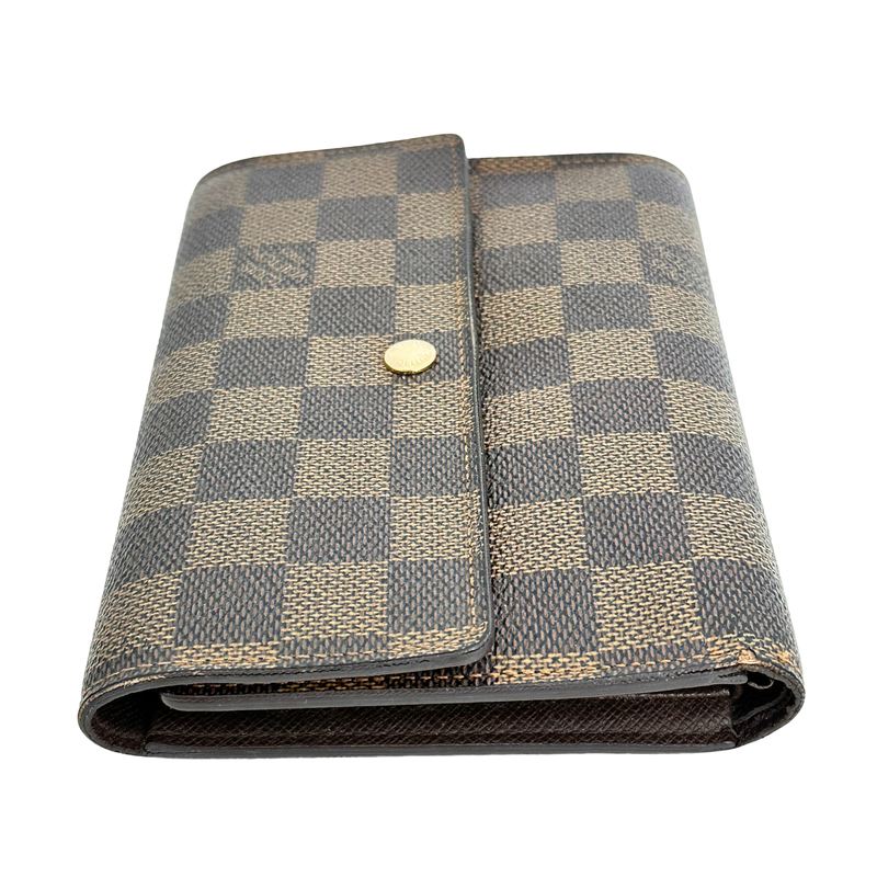 Damier Ebene Travel Wallet