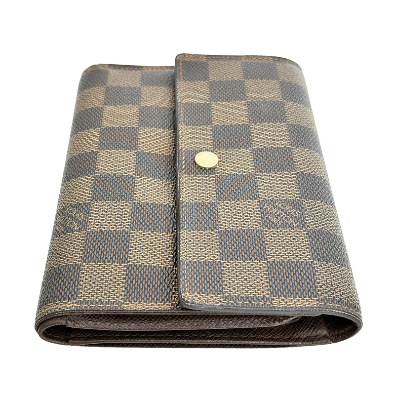 Damier Ebene Travel Wallet
