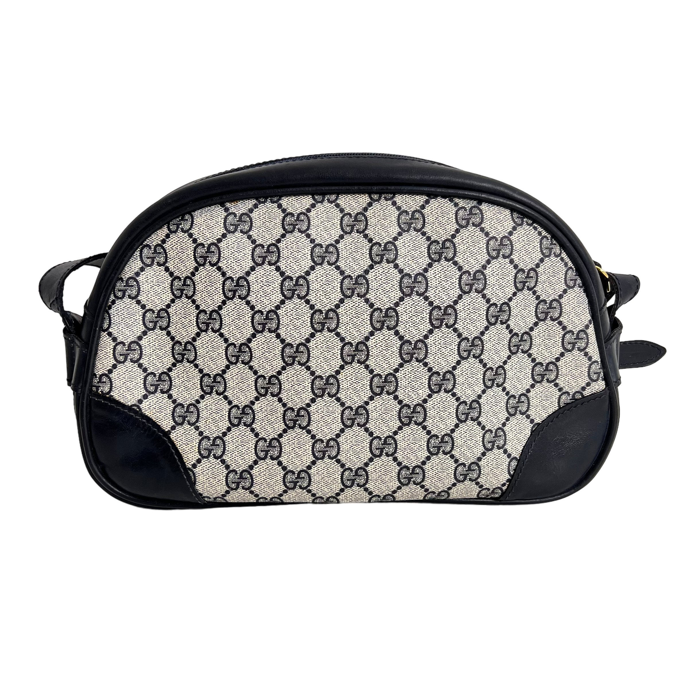 Navy GG Web Crossbody