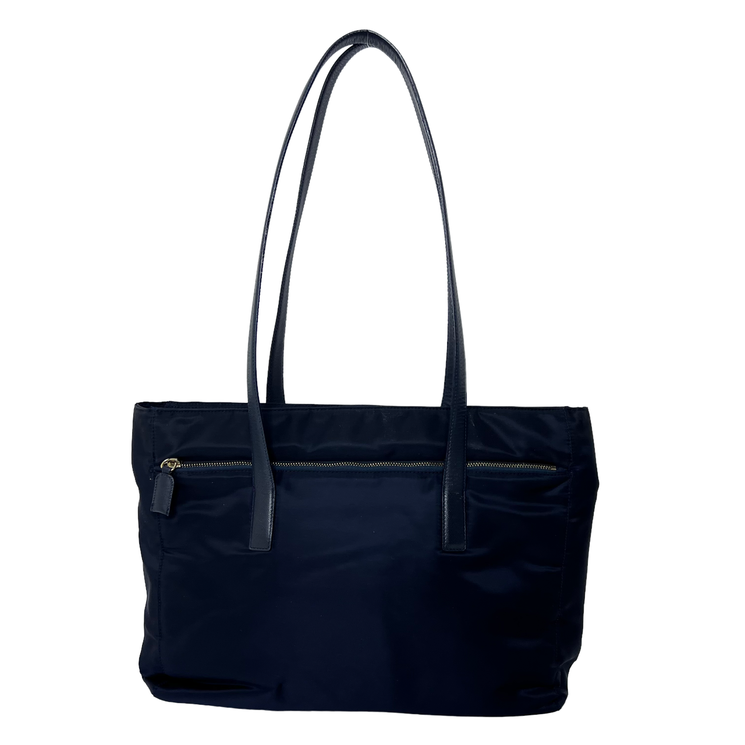 Dark Navy Nylon Tessuto Tote