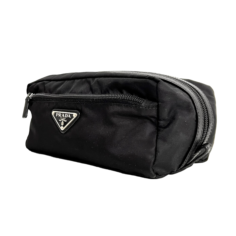Nylon Tessuto Makeup Pouch