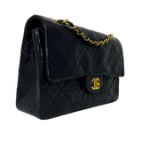 Vintage Medium Classic Double Flap