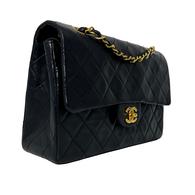 Vintage Medium Classic Double Flap
