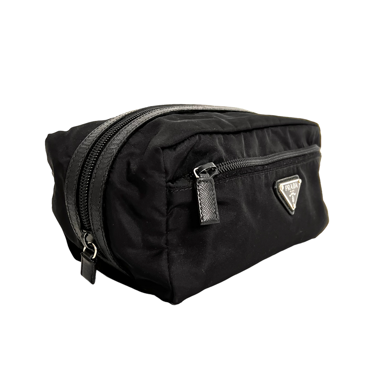 Nylon Tessuto Makeup Pouch