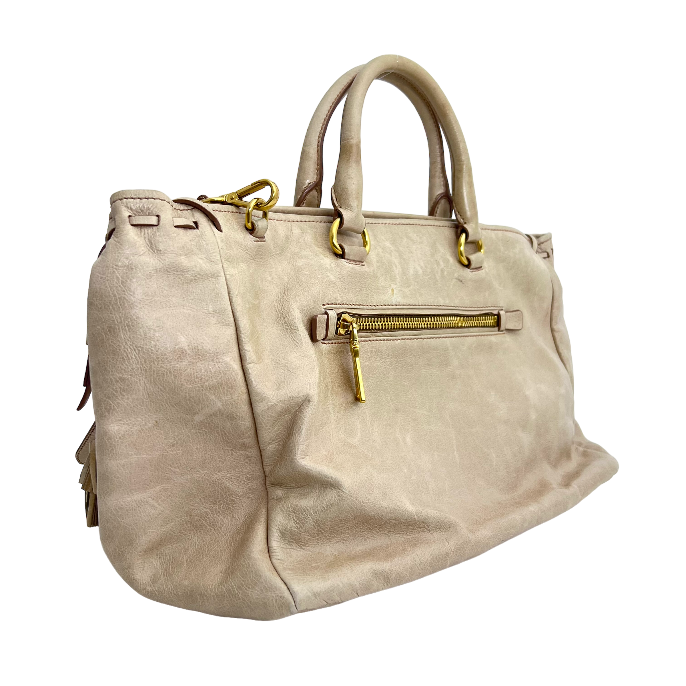 Cipria Vitello Shine Bag