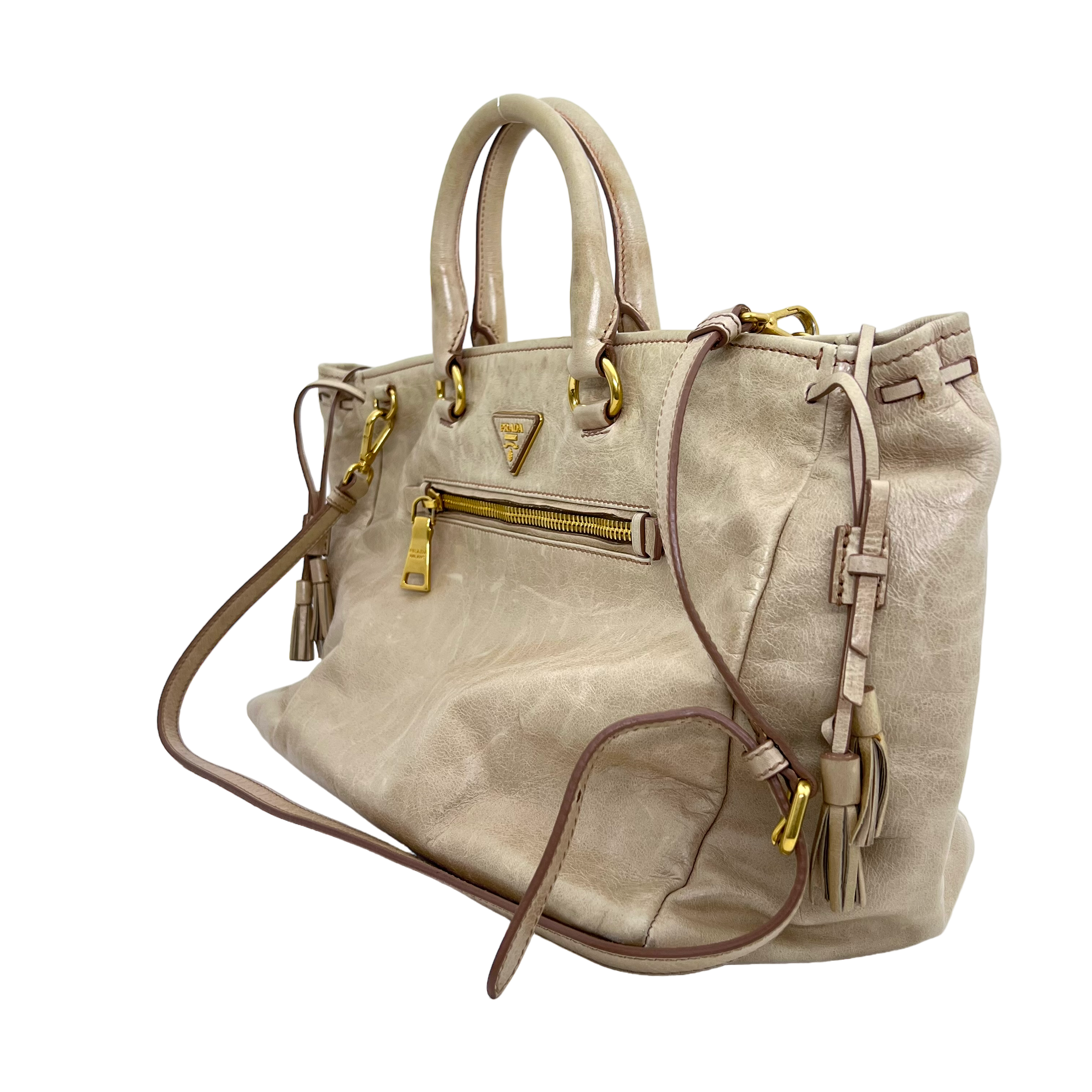 Cipria Vitello Shine Bag