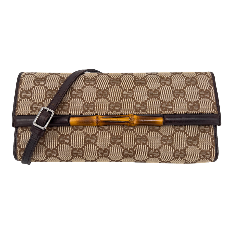 GG Canvas Bamboo Bar Crossbody