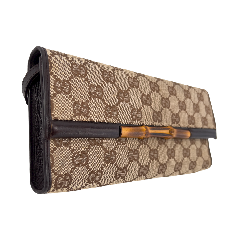 GG Canvas Bamboo Bar Crossbody