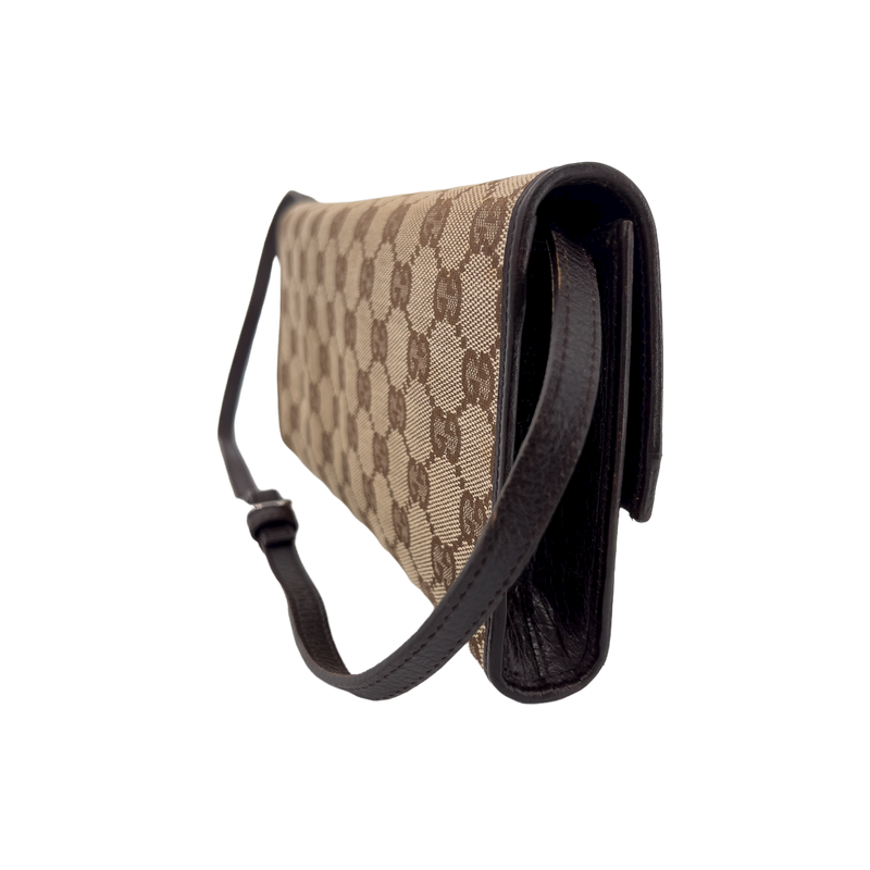 GG Canvas Bamboo Bar Crossbody