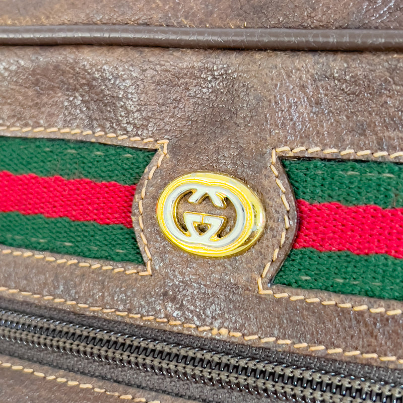 GG Supreme Web Crossbody Bag