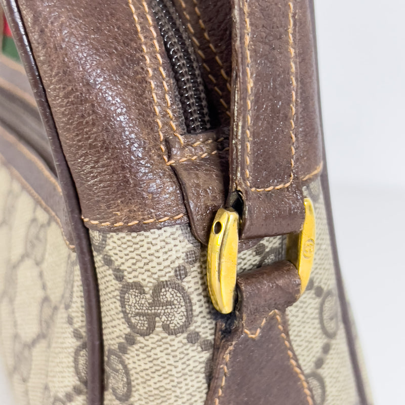 GG Supreme Web Crossbody Bag