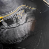 Bauletto Nero Calfskin Leather