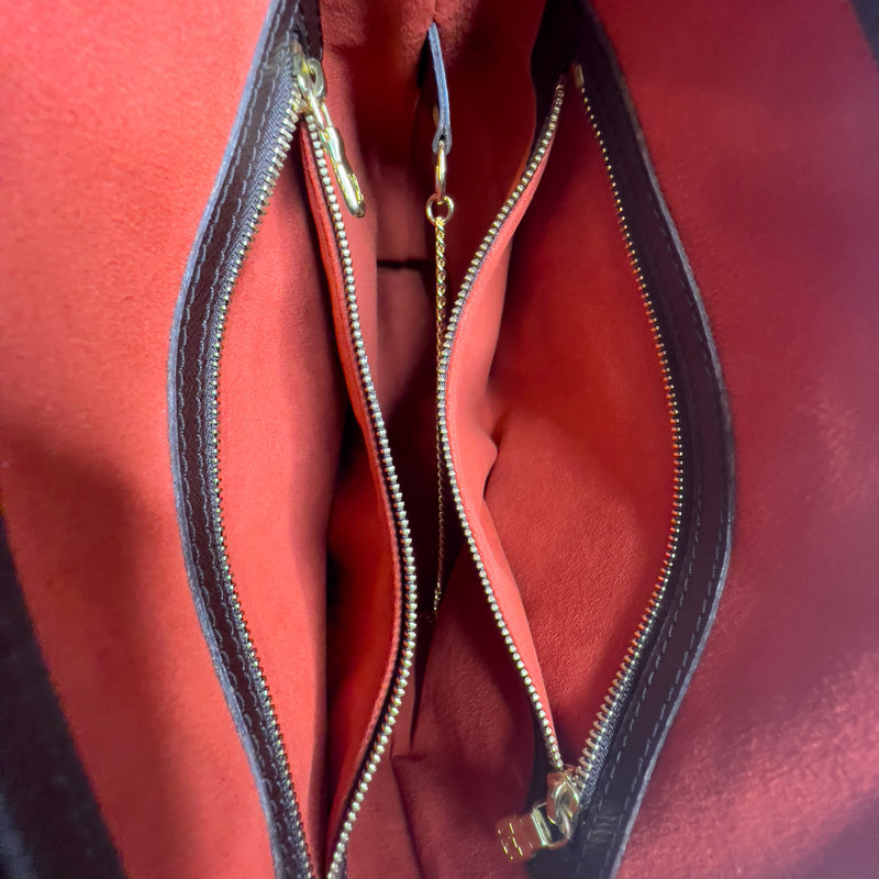 Damier Ebene Marais Petit Bucket Bag