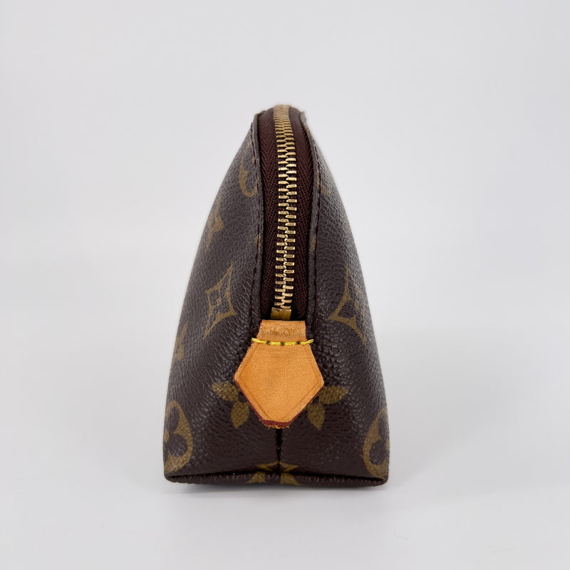 Monogram Canvas Cosmetic Pouch