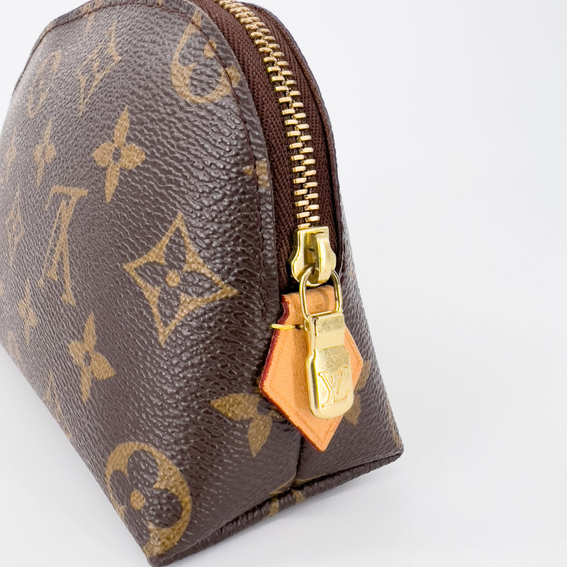 Monogram Canvas Cosmetic Pouch
