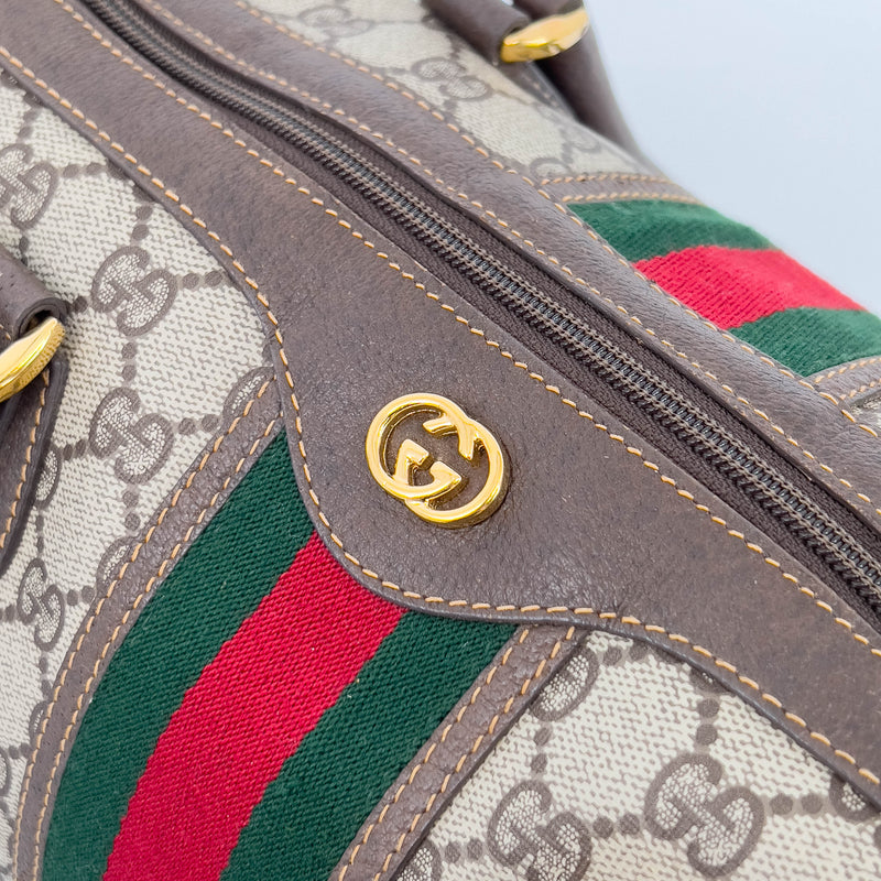 Monogram Canvas Boston Bag