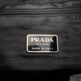 Black Nylon Tessuto Small Backpack