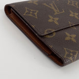 Monogram Wallet with Chain