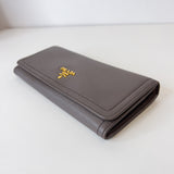 Calfskin Wallet with Chain