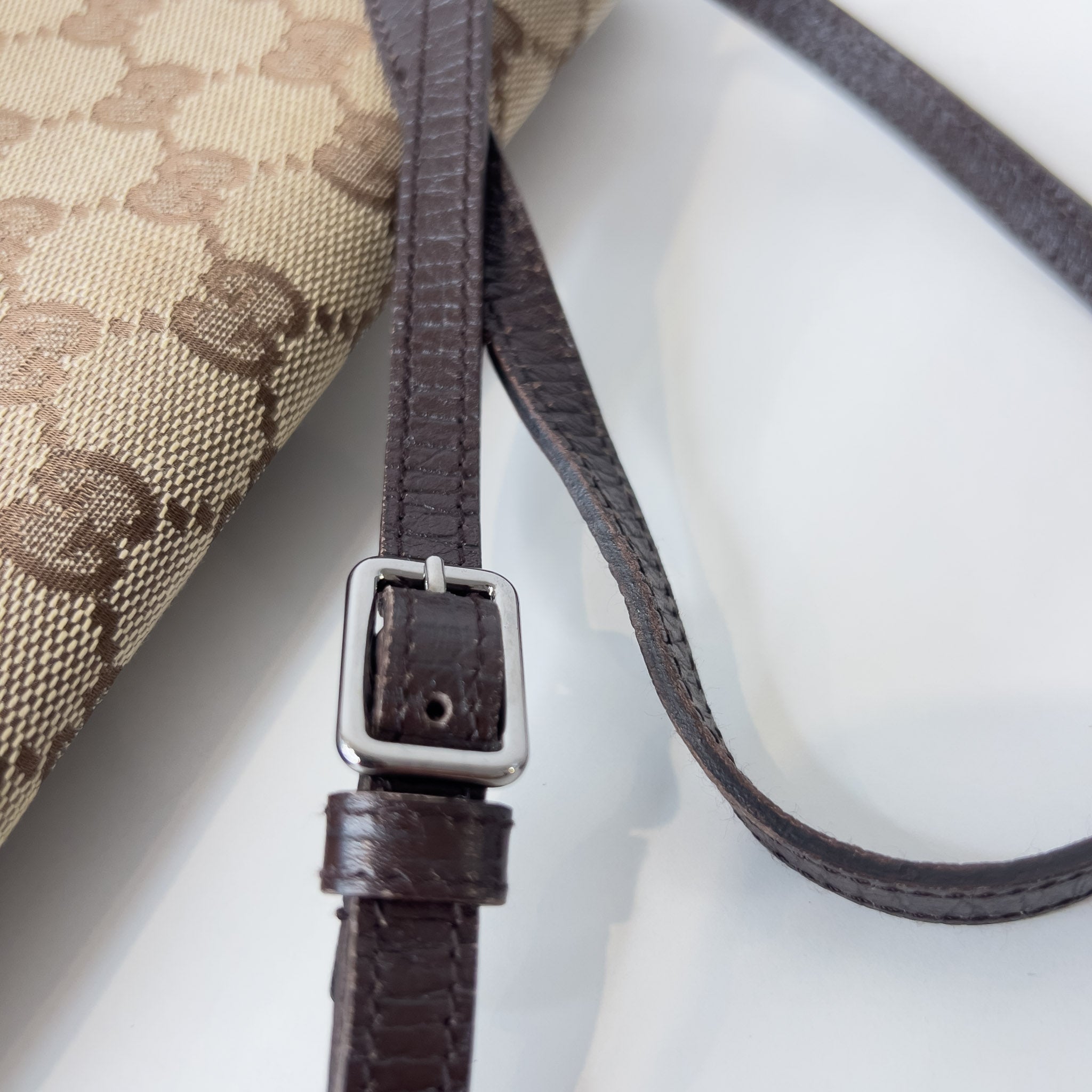 GG Canvas Bamboo Bar Crossbody