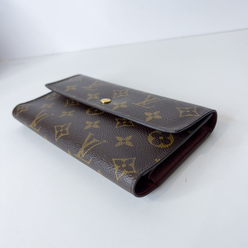 Monogram Wallet with Chain