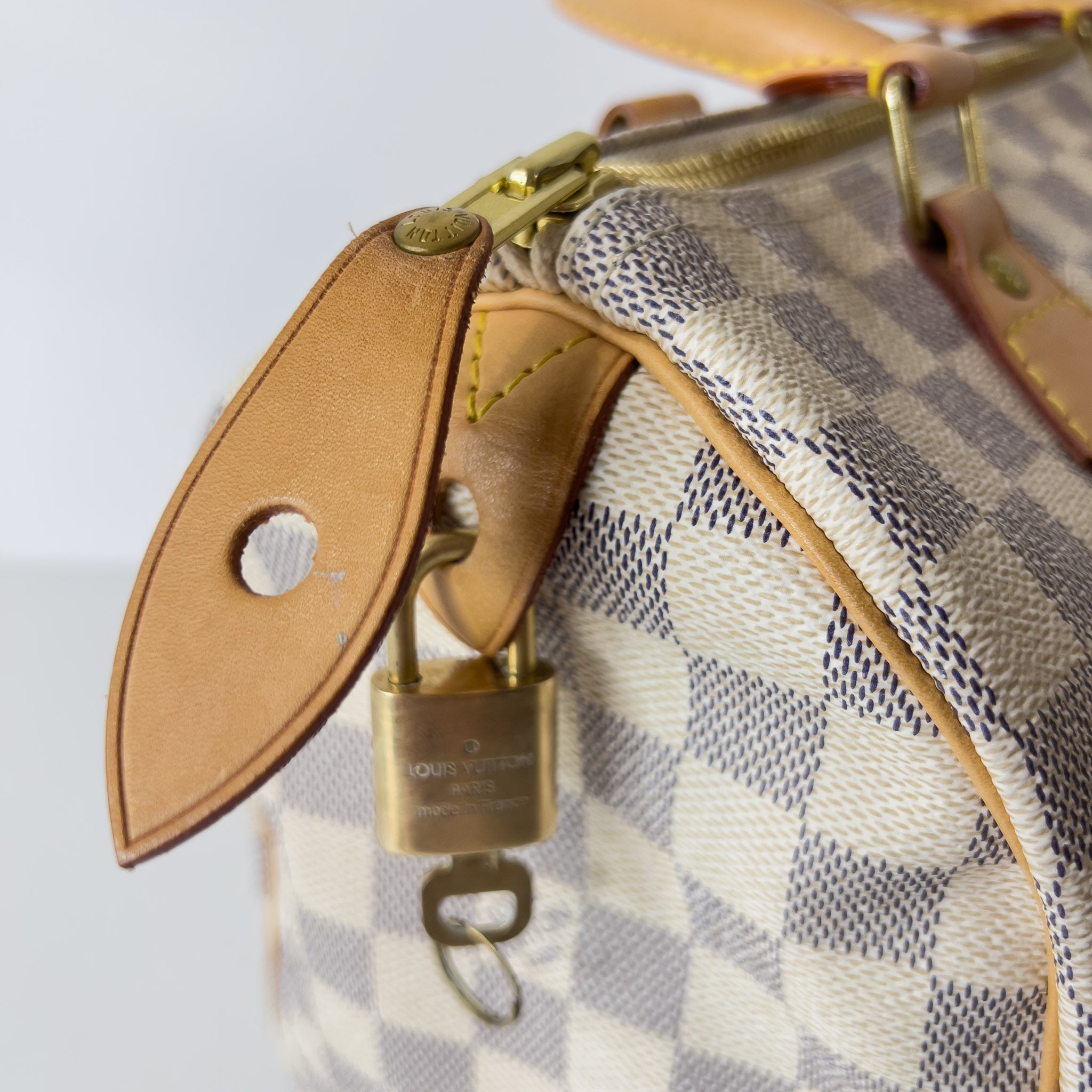 Speedy 25 Damier Azur