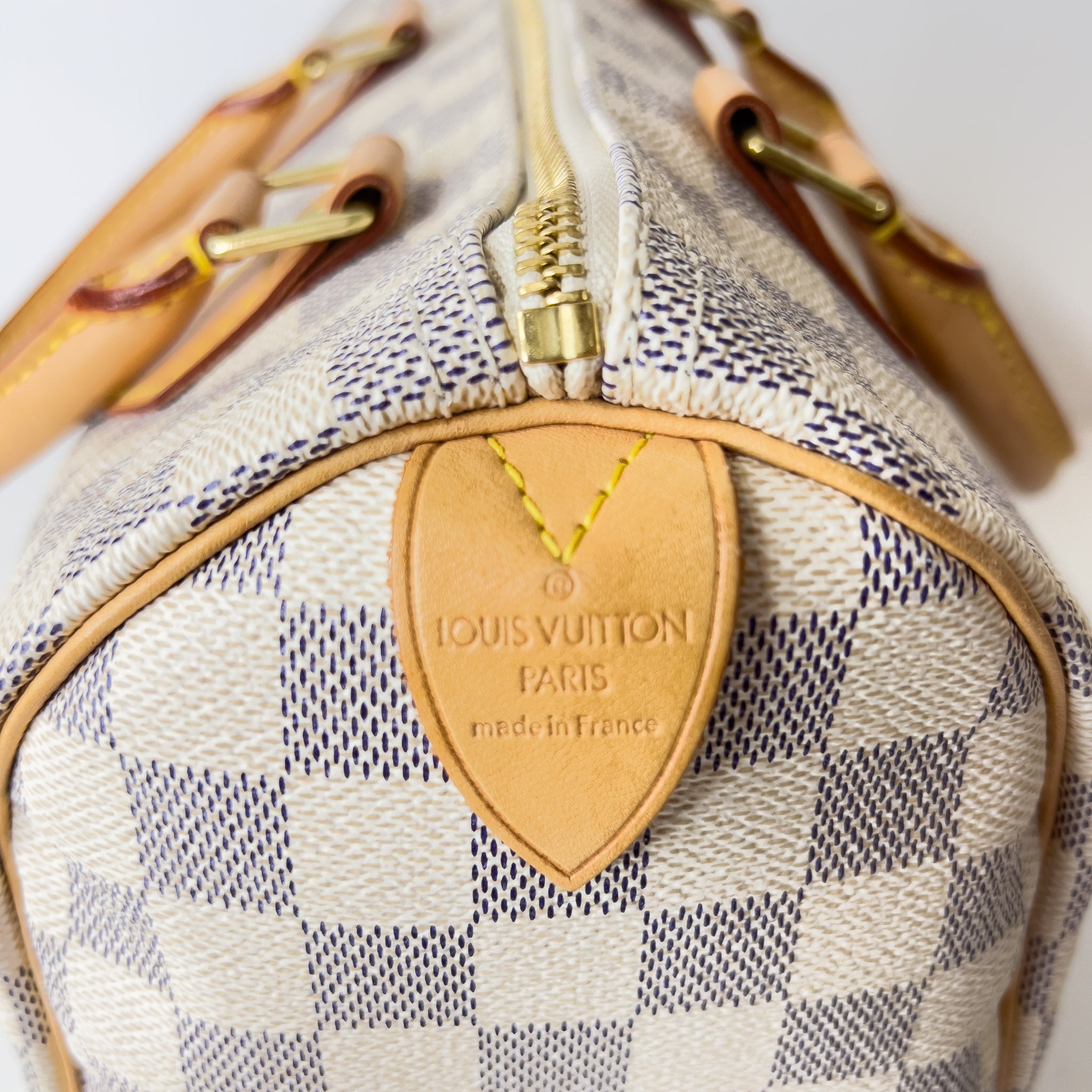 Speedy 25 Damier Azur