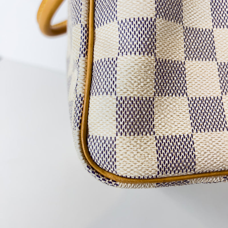 Speedy 25 Damier Azur