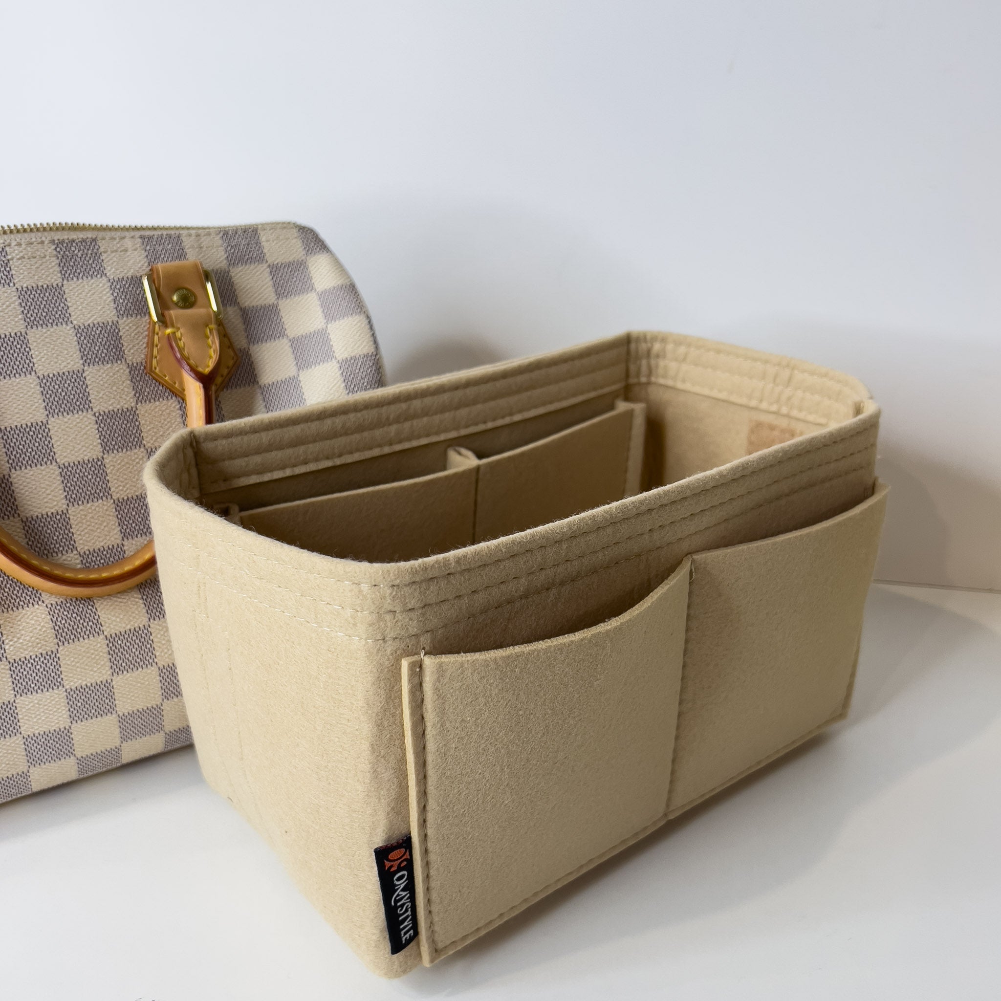 Speedy 25 Damier Azur