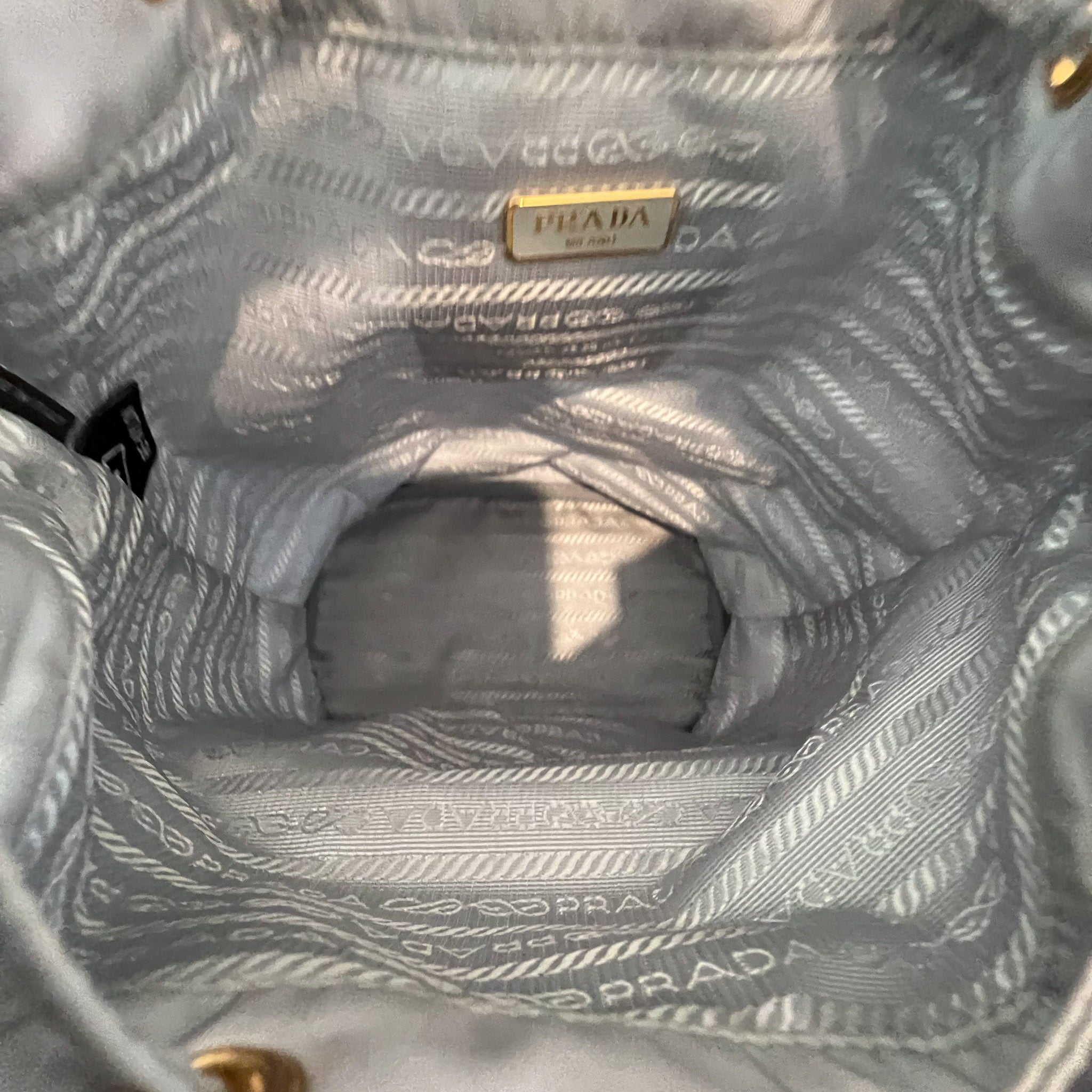 Duet Re-Nylon Bucket Shoulder Bag