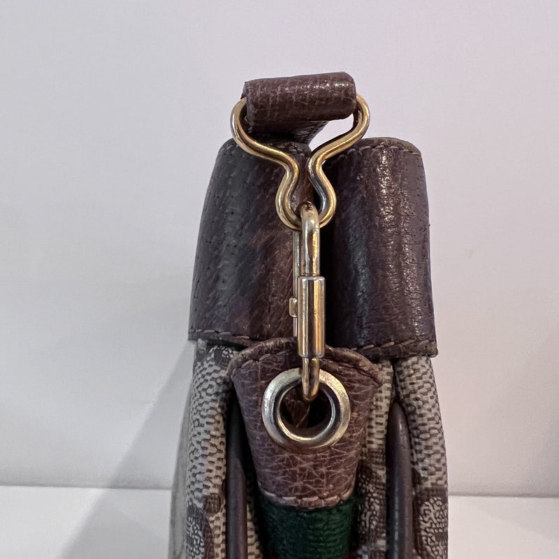 GG Supreme Web Crossbody Bag