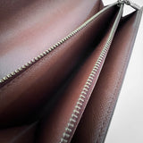 Monogram Wallet with Gold Chain