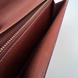 Monogram Wallet with Gold Chain